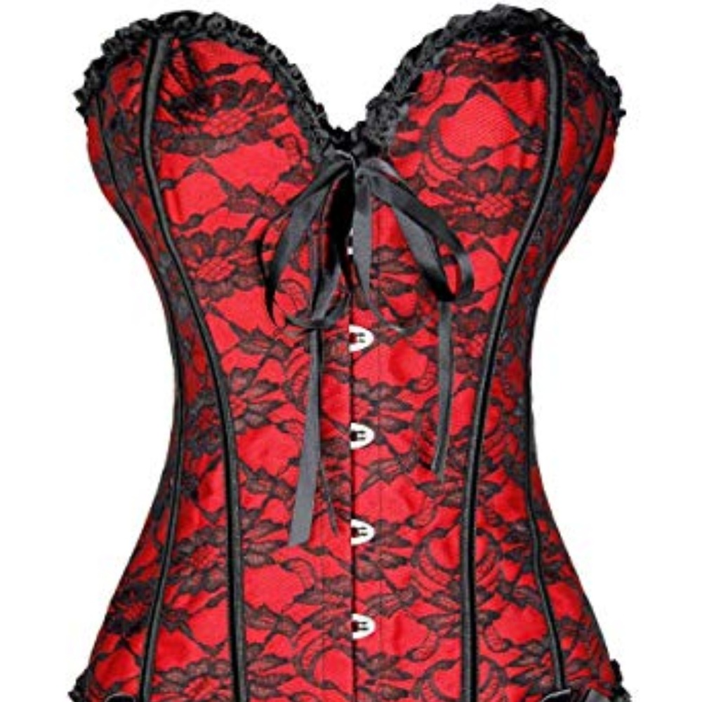 Women Emboridery Corset Top